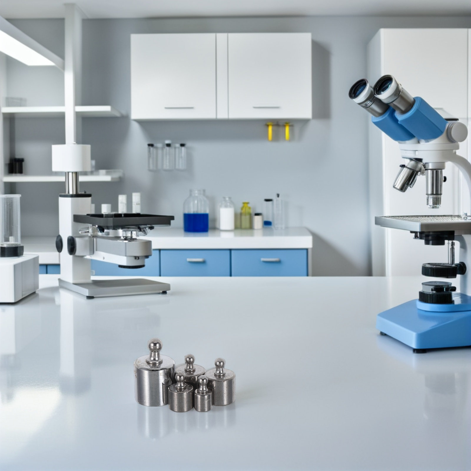 Set of Stainless Steel Weights - Lab Equipment recension och pris