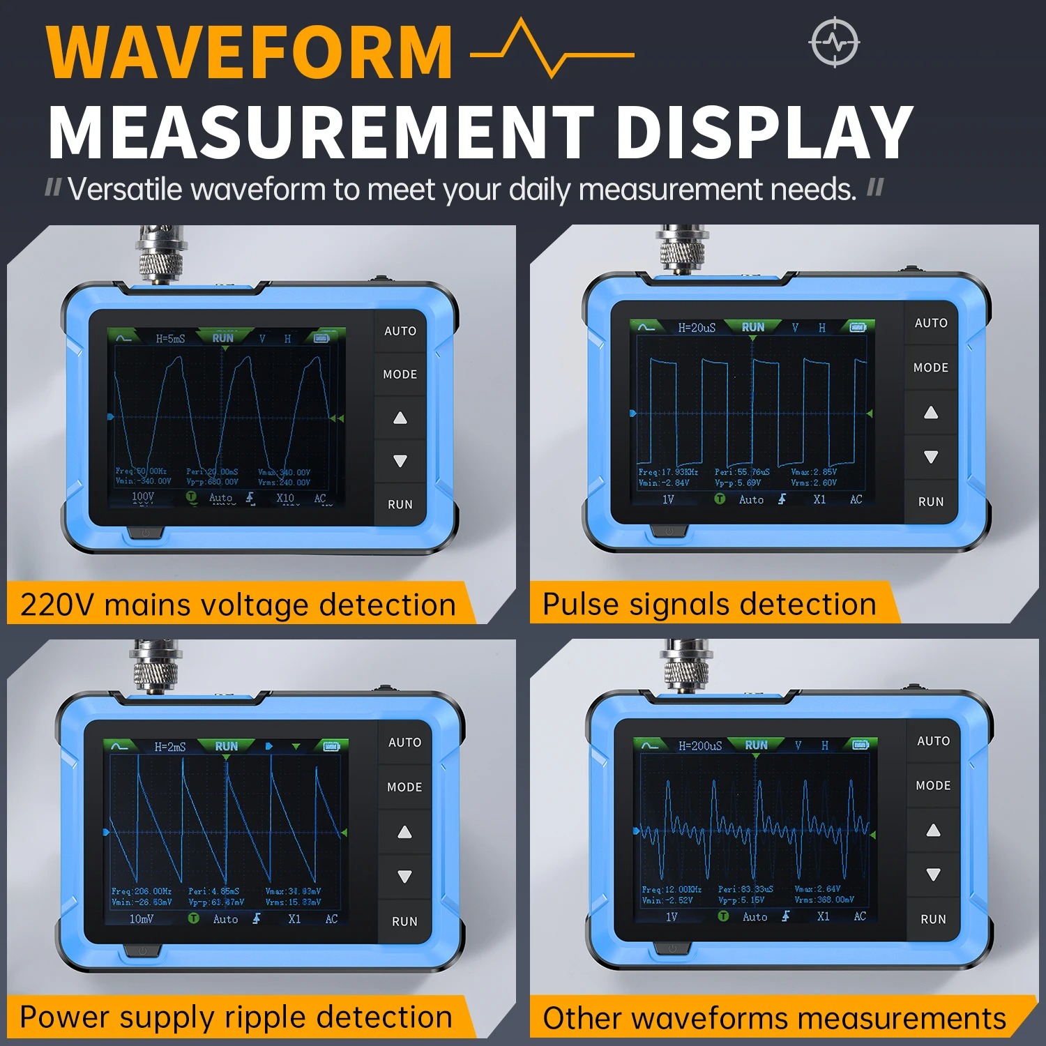 FNIRSI DSO510 New 10MHz Mini H - Fnirsi Digital Oscilloscope Handheld recension och pris