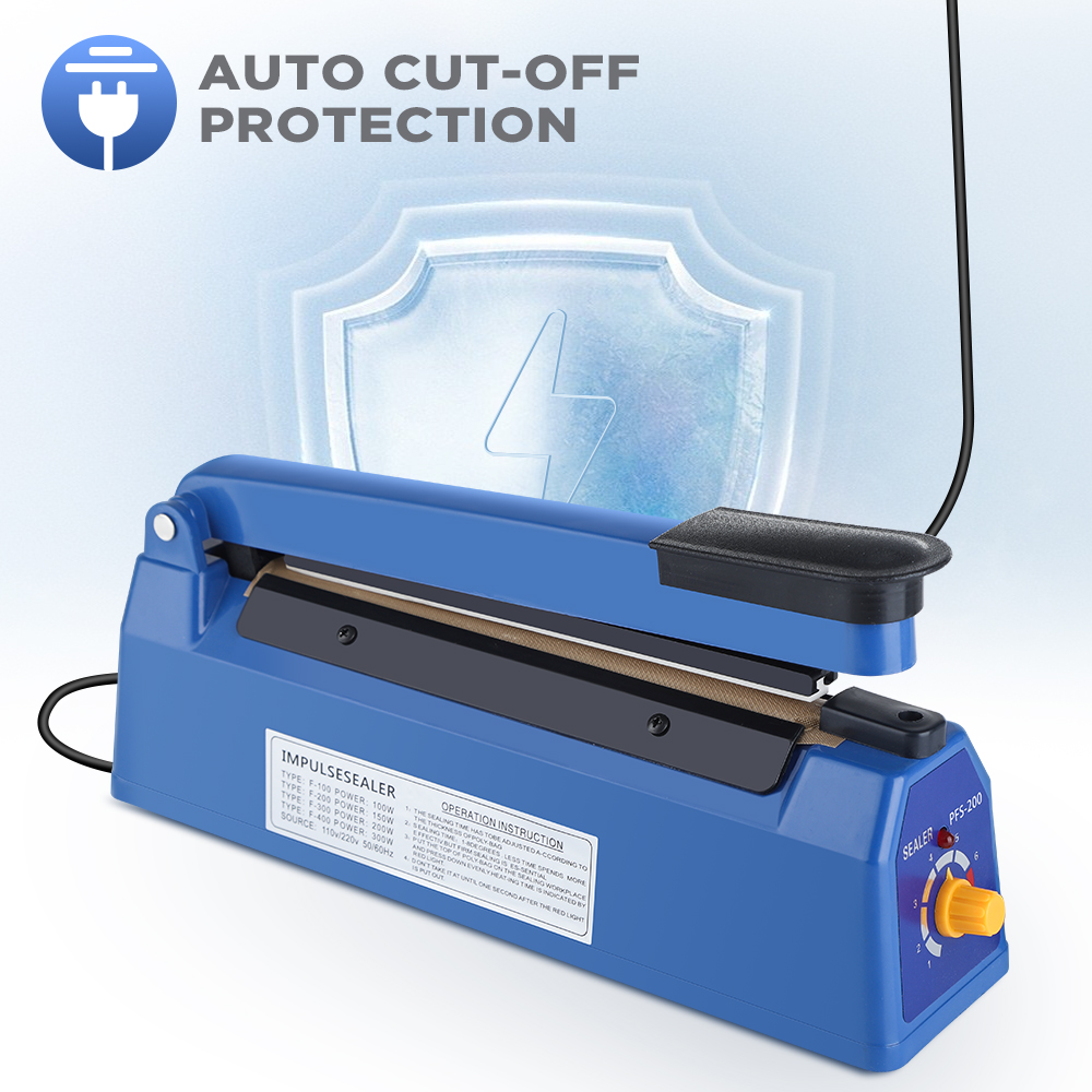 Impulse Sealer Machine Kitchen - Plastic Bag Impulse Heat Sealer recension och pris