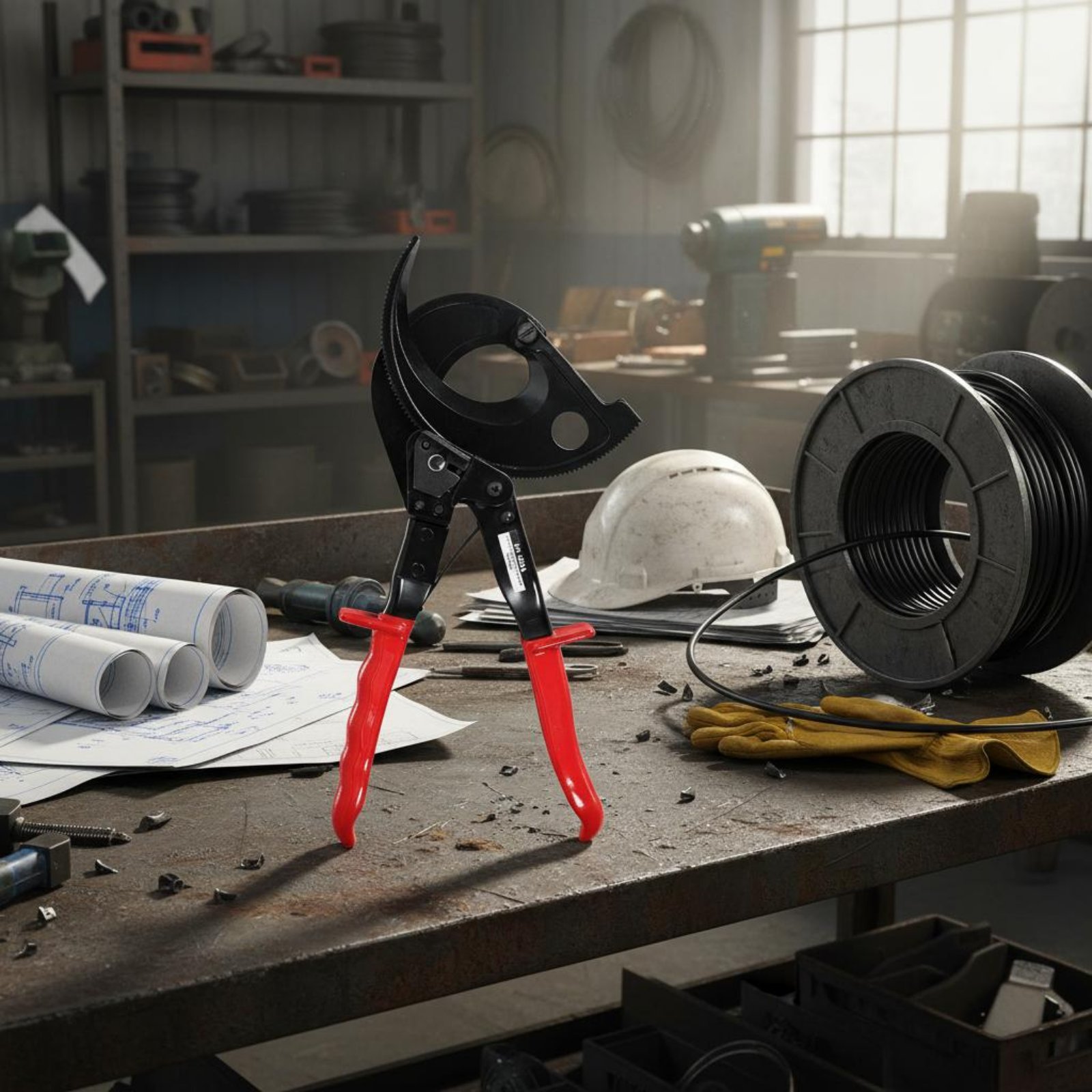Ratcheting Cable Cutter Quick  - Industrial Tools recension och pris