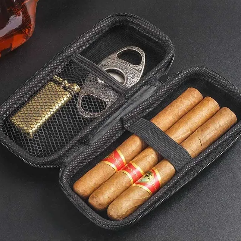 Portable Cigar Case EVA Light  - Packaging recension och pris