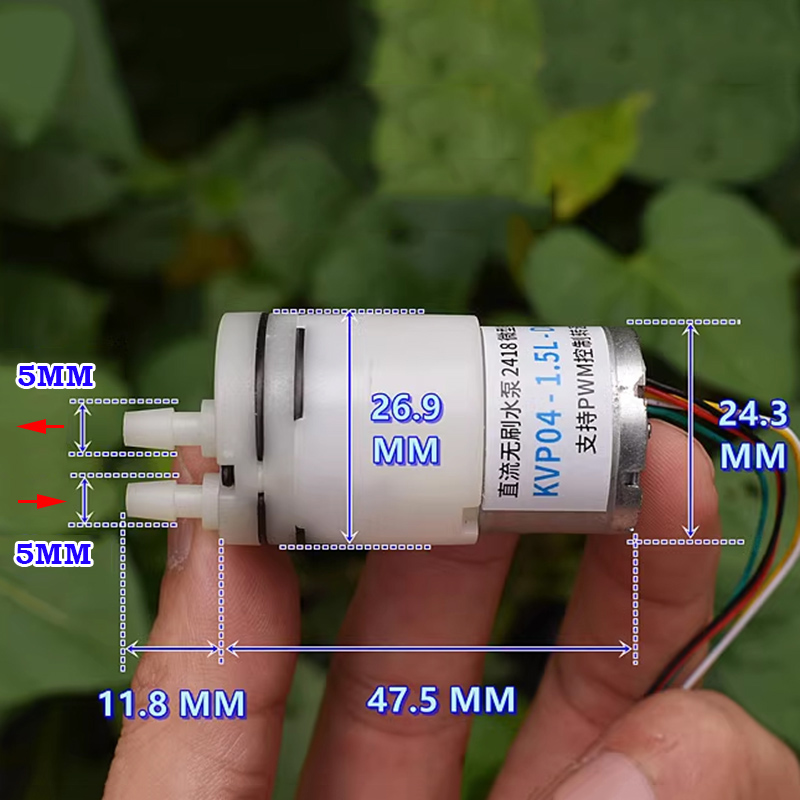 DC 6V 9V 12V Mini 310 Brushles - Mini Peristaltic Pump 12V recension och pris