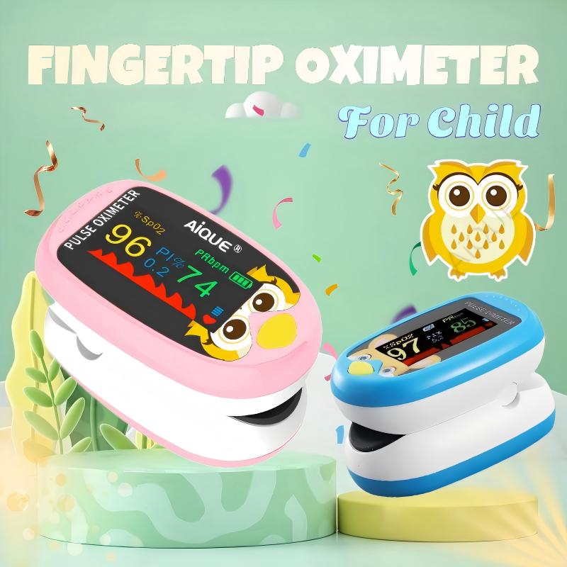 AiQUE Child Fingertip Pulse Ox - Pulse Oximeter Fingertip Rechargeable recension och pris