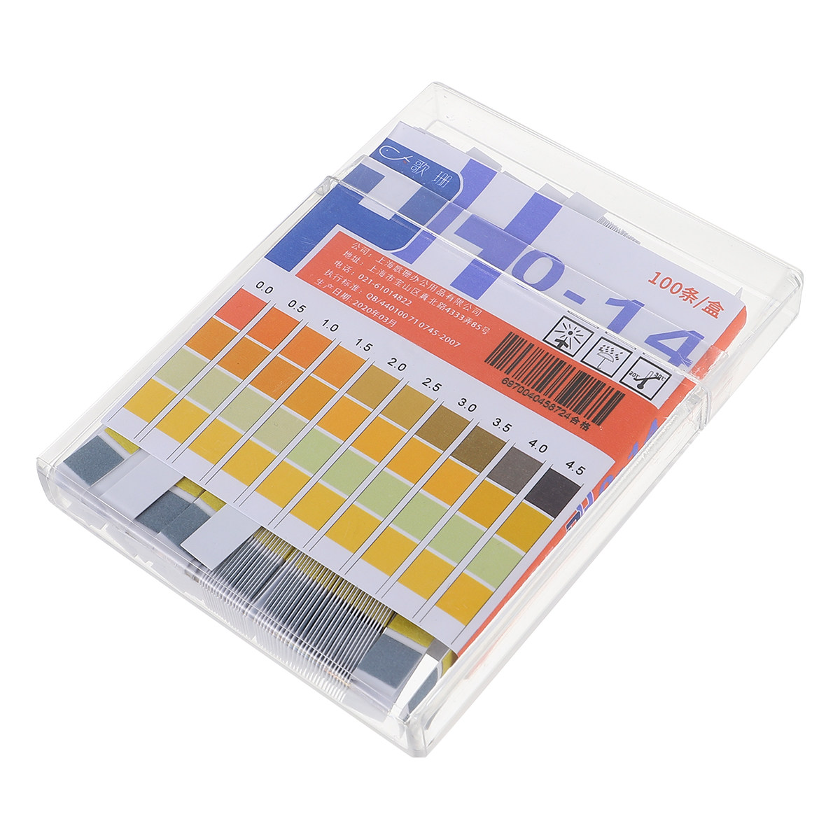 100pcs Ph Test Paper Waterproo - Test Instruments recension och pris