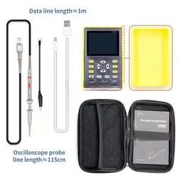 100MHz Bandwidth 500MS Samplin - Fnirsi Digital Oscilloscope Handheld recension och pris