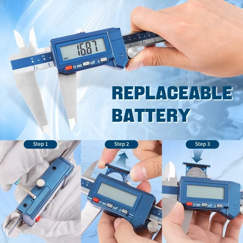 IP54 Waterproof Digital Calipe - Digital Caliper 150Mm Stainless Steel recension och pris