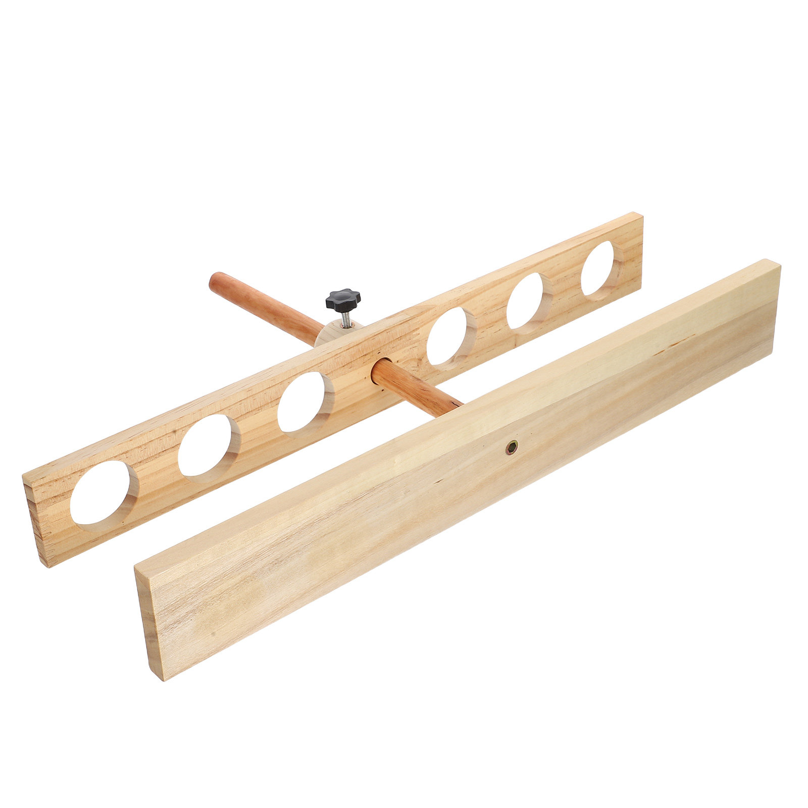 6 Hole Wooden Funnel Stand Adj - Lab Equipment recension och pris